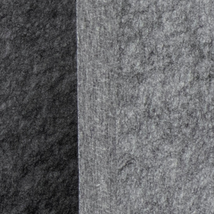 Hammerbacher | 2-Set Akustikseitenwand 73, 5x50, grau-meliert