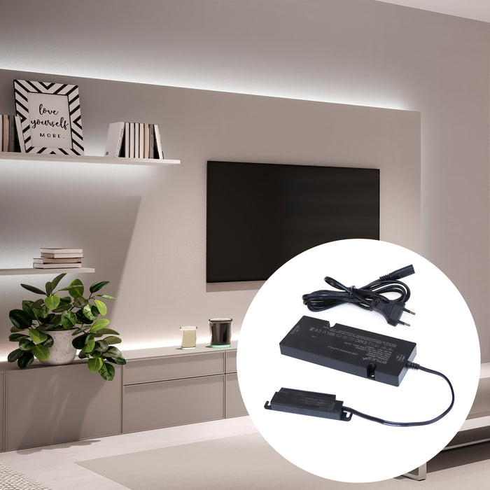 Stromtransformator LED-Lichter (12V DC), Leistung 50W, Kunststoff