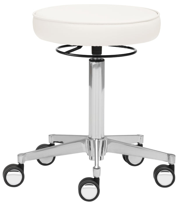 Funktionsdrehhocker 1295 | Gestell Aluminium poliert