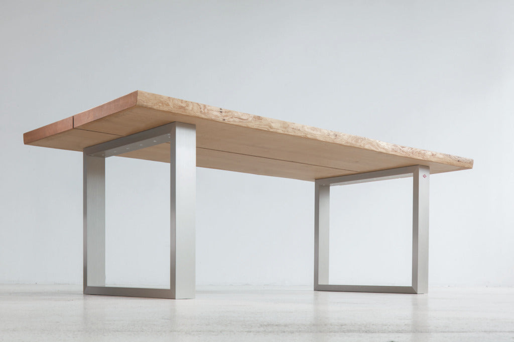 Wesco | Tischgestell ATG65, Tischgestell, edelstahlfarbig gebürstet