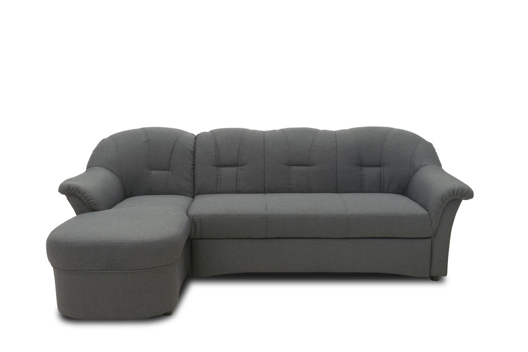 DOMO | Flores Ecksofa | Sofa | Schlaffunkt. | 142x231