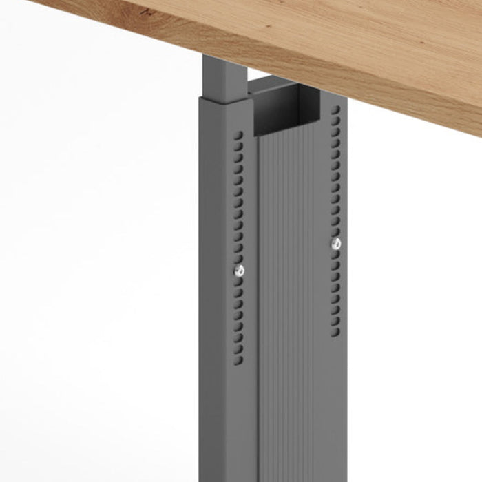 Hammerbacher | Schreibtisch C-Fuß 120x67cm Asteiche / Graphit