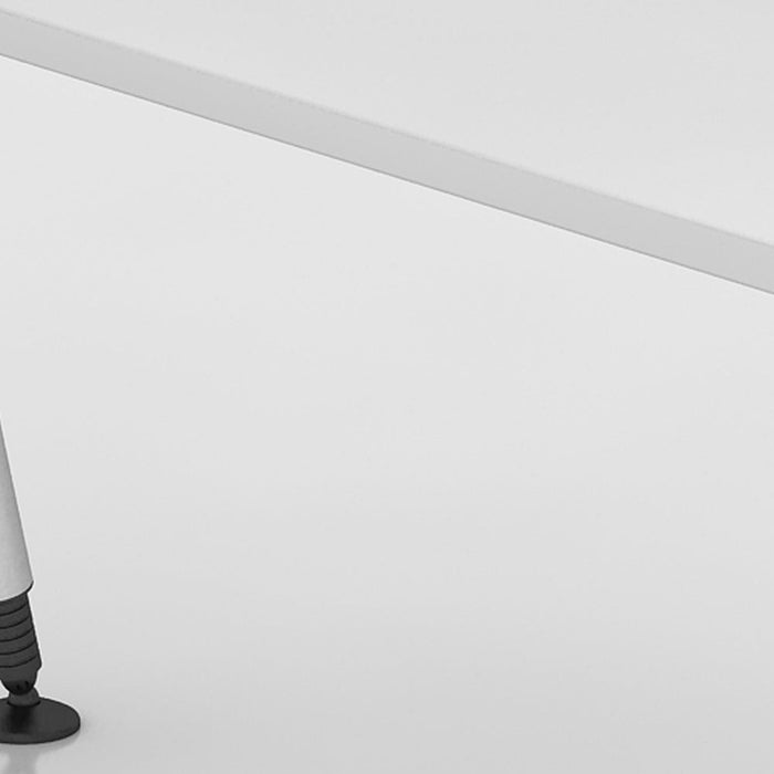 Hammerbacher | Schreibtisch A-Fuß 180x80cm Weiß