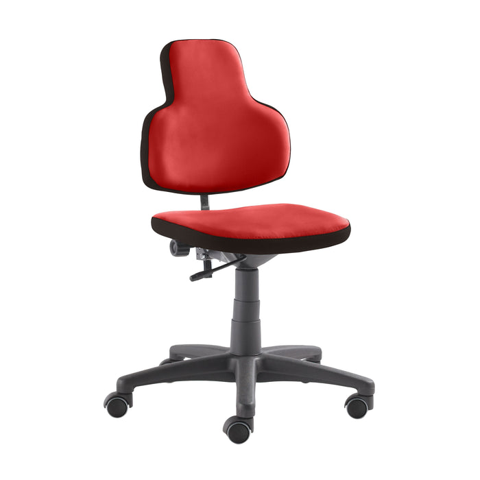 Mitwachsender Kinderdrehstuhl, 4 - 12 Jahre, 2207 | Gestell Schwarz