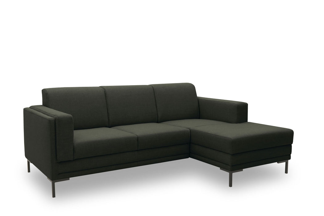 LOOKS VII Ecksofa Longchair | Sofa L-Form | Couch Polsterecke | Longchair rechts | 146x214 cm