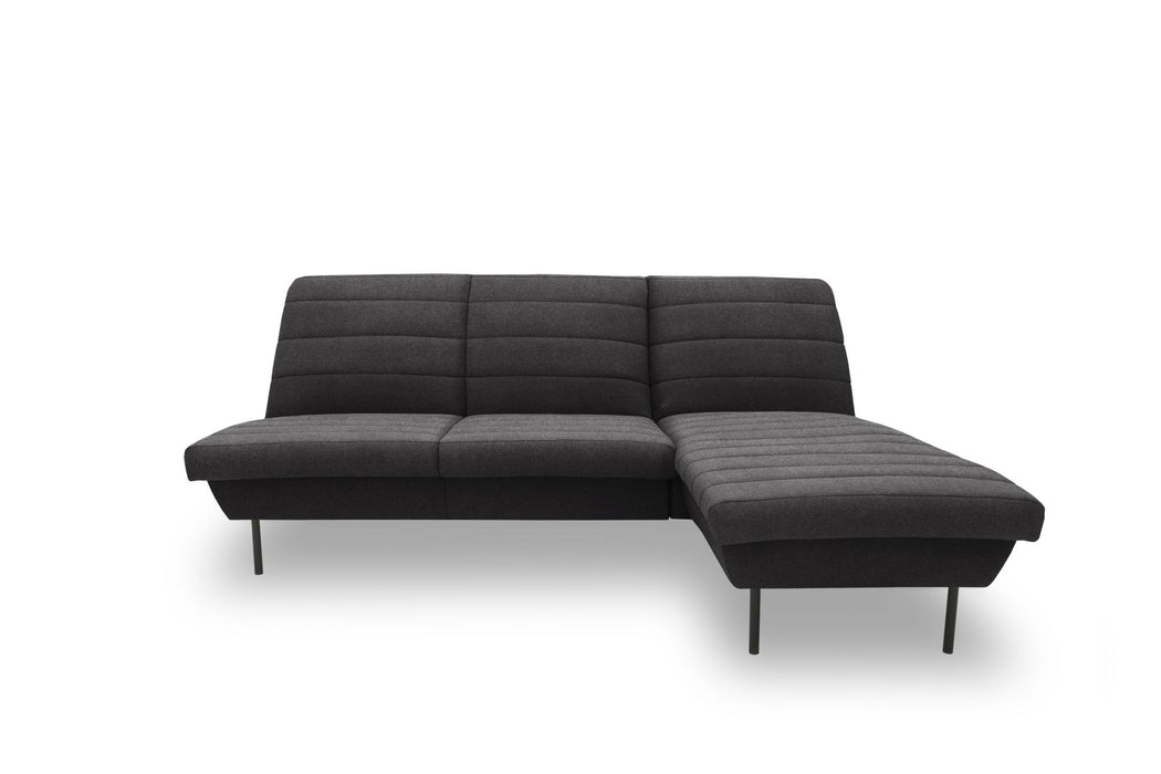 IX | Ecksofa Longchair | L-Form | rechts | attraktive Steppung