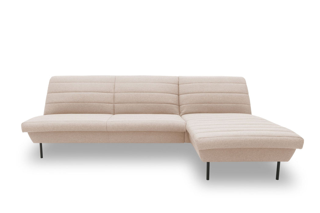 IX | Ecksofa Longchair | L-Form | rechts | attraktive Steppung