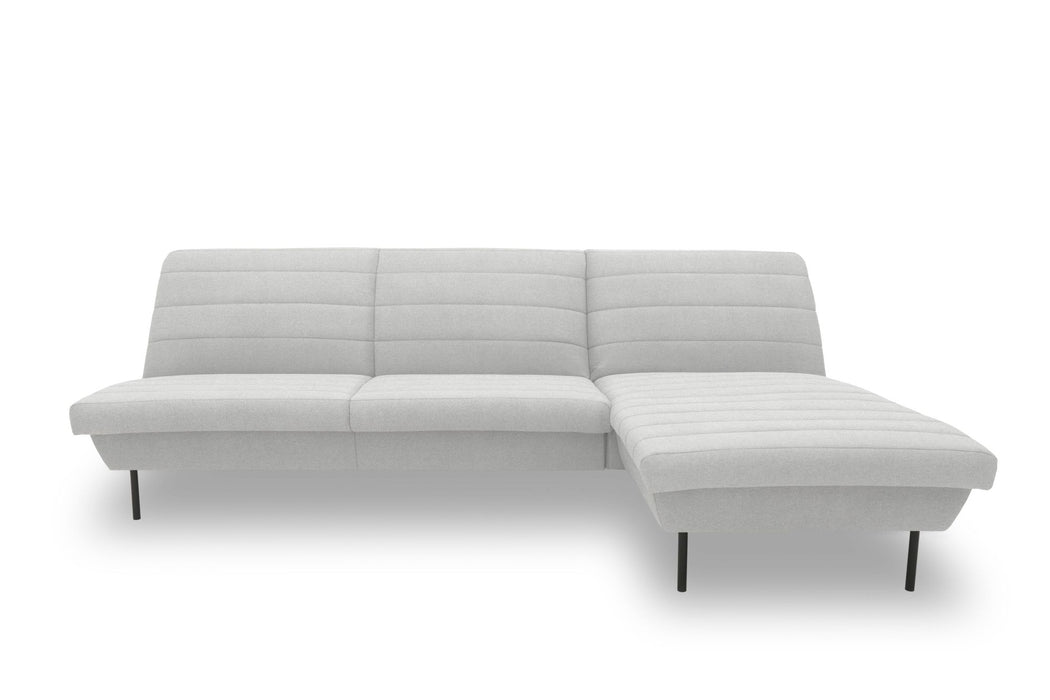 IX | Ecksofa Longchair | L-Form | rechts | attraktive Steppung