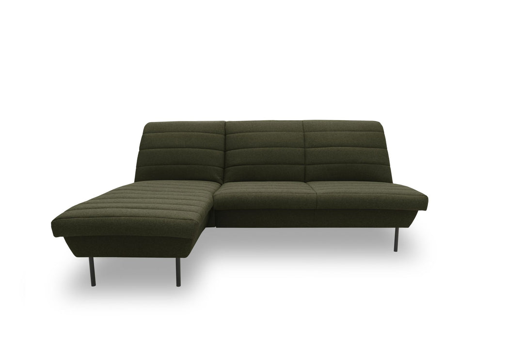 IX | Ecksofa Longchair | L-Form | links | attraktive Steppung