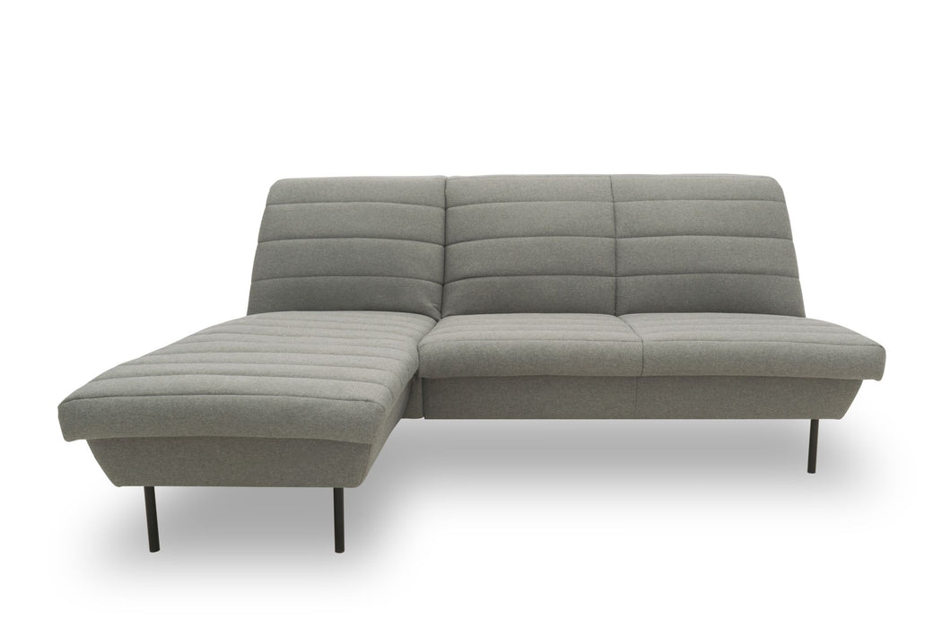 IX | Ecksofa Longchair | L-Form | links | attraktive Steppung