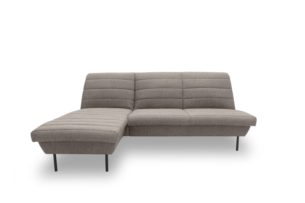 IX | Ecksofa Longchair | L-Form | links | attraktive Steppung