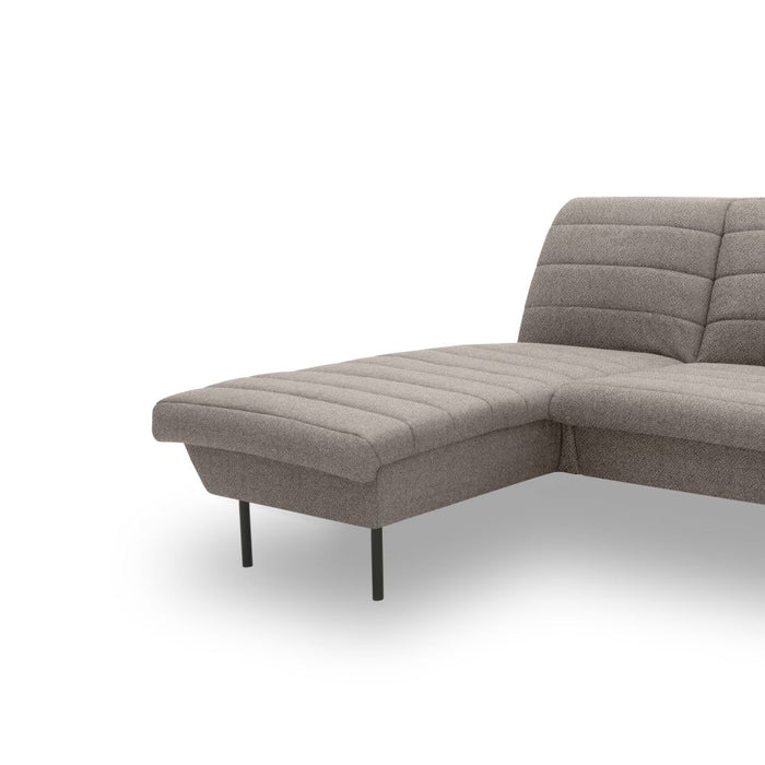 IX | Ecksofa Longchair | L-Form | links | attraktive Steppung