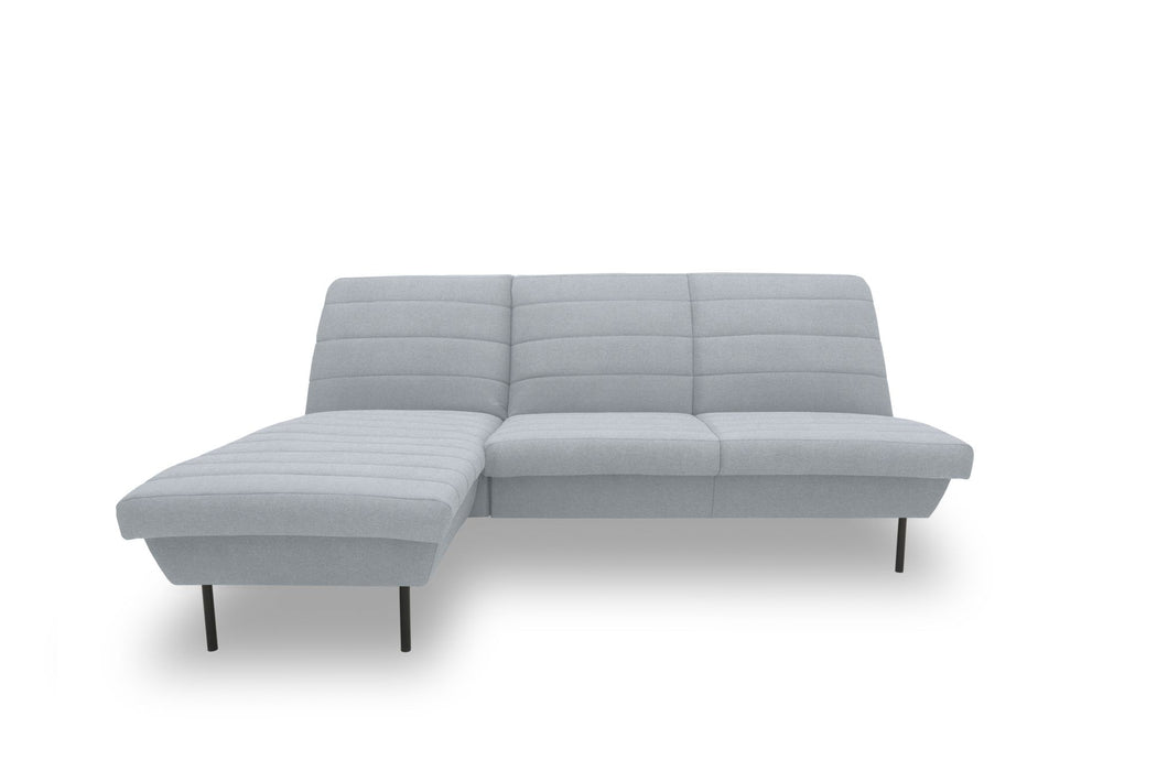 IX | Ecksofa Longchair | L-Form | links | attraktive Steppung