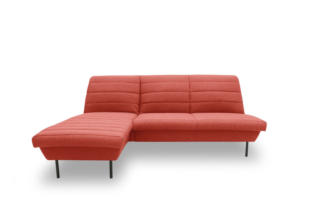 IX | Ecksofa Longchair | L-Form | links | attraktive Steppung