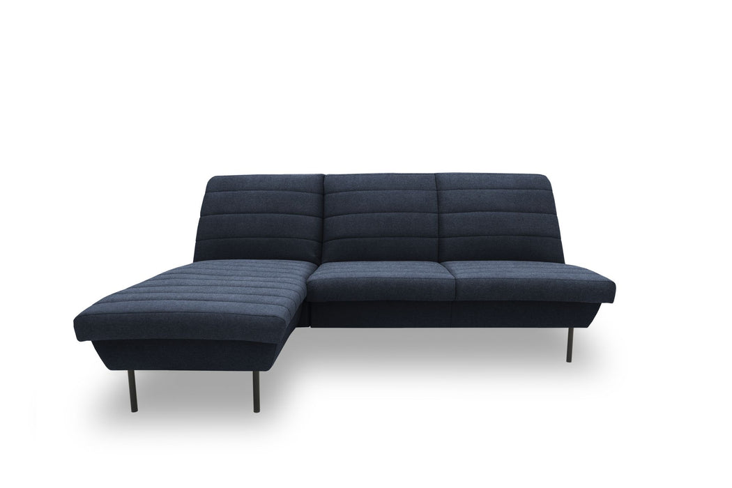 IX | Ecksofa Longchair | L-Form | links | attraktive Steppung