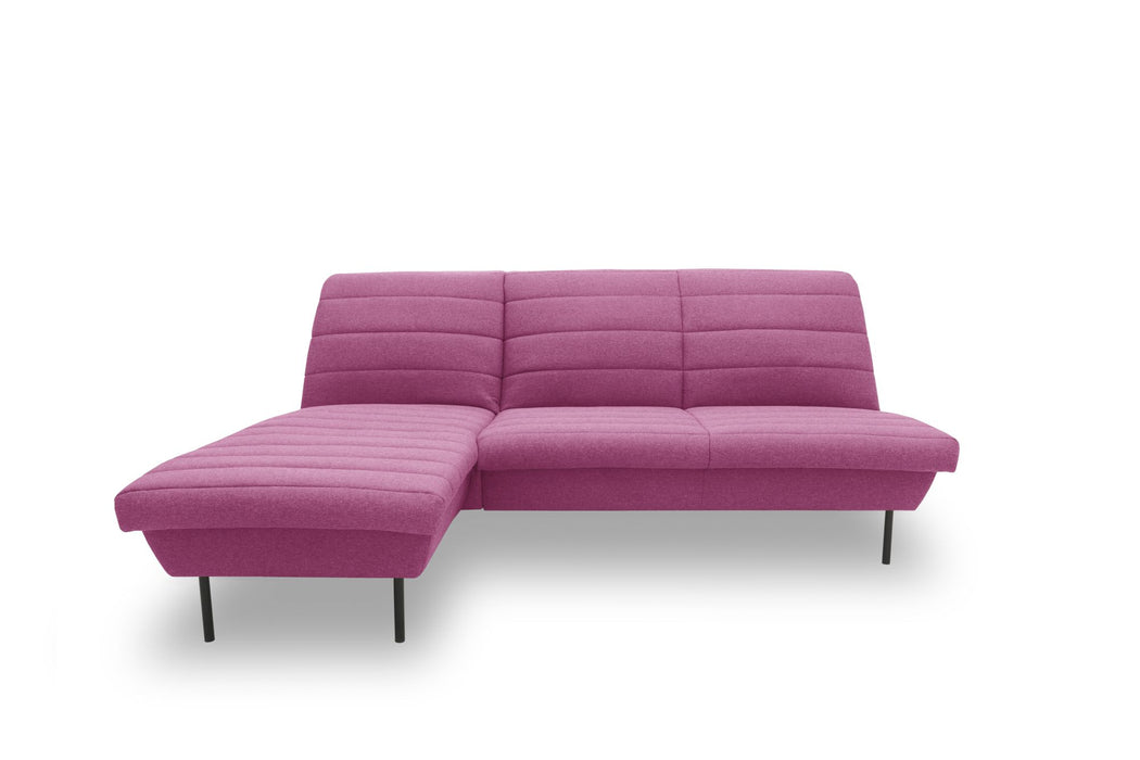 IX | Ecksofa Longchair | L-Form | links | attraktive Steppung