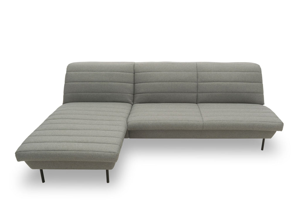 IX | Ecksofa Longchair | L-Form | links | attraktive Steppung