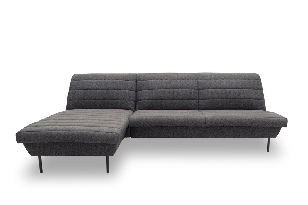 IX | Ecksofa Longchair | L-Form | links | attraktive Steppung