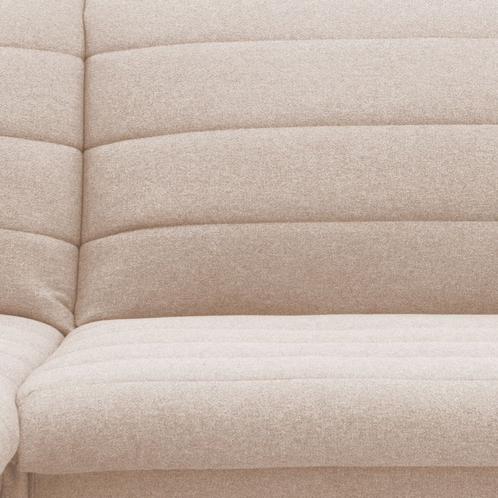 IX | Ecksofa Longchair | L-Form | links | attraktive Steppung