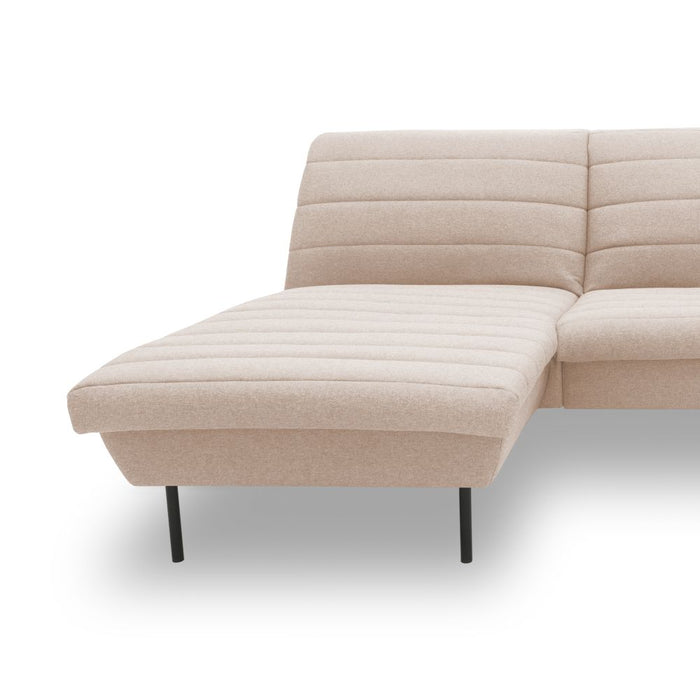 IX | Ecksofa Longchair | L-Form | links | attraktive Steppung