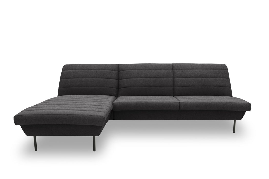 IX | Ecksofa Longchair | L-Form | links | attraktive Steppung