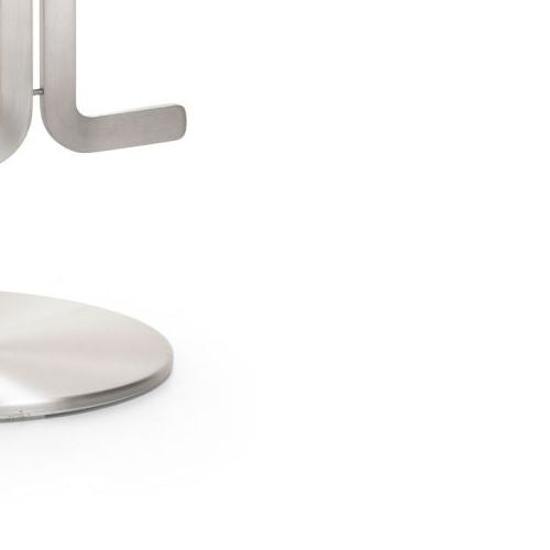 Bar- und Tresenhocker | myWAVE | Schwarz | Gestell Chrom gebürstet Edelstahllook