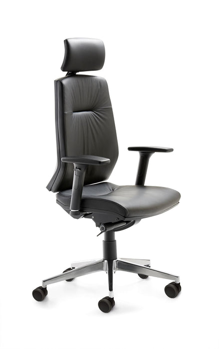 Drehstuhl 2480 | Gestell Aluminium poliert