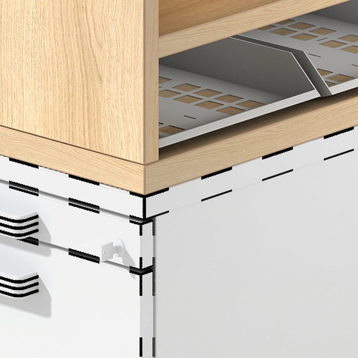 Hammerbacher | Containeraufsatz Eiche