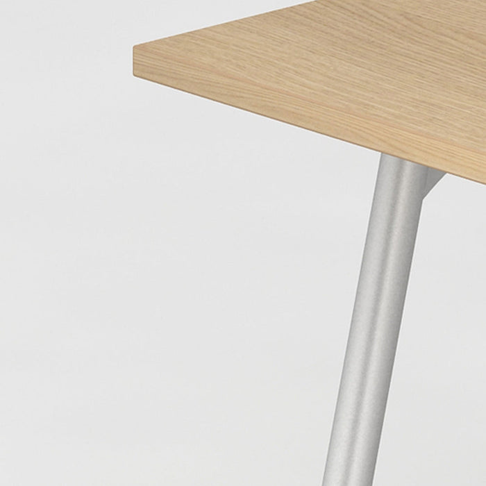 Hammerbacher | Schreibtisch A-Fuß 80x80 Eiche