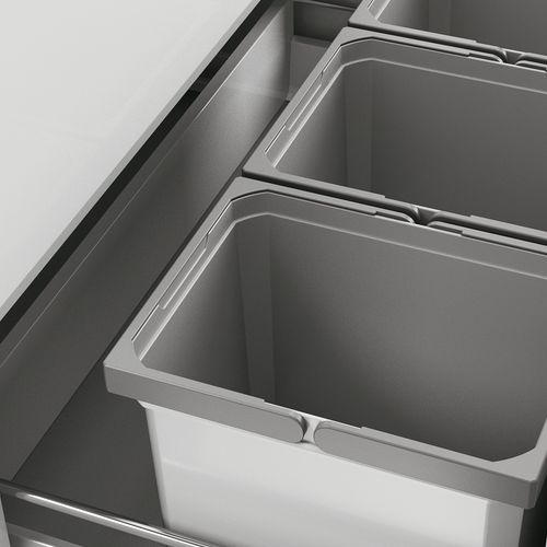 Naber | Cox® Box 275 K 800-3 Abfallsammler für vorhandene Auszüge hellgrau