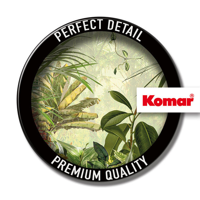 Komar NEU | Digitaldruck Vlies Fototapete - Jungle View Bricklane - Größe 400 x 250 cm