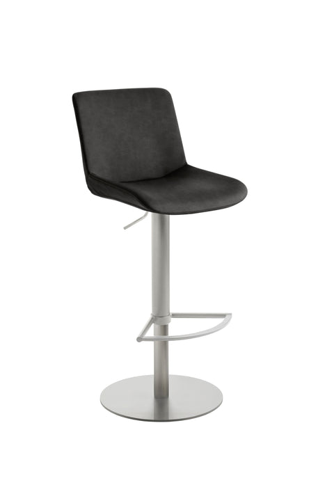 Mayer | Bar- und Tresenhocker 1387 | Grau | Gestell Edelstahl gebürstet