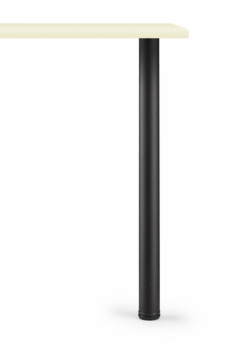 Naber Standard 6, Stützfuß, schwarz matt geperlt, H 820 mm