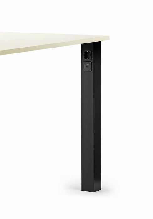 Naber Connero 3, Stützfuß, schwarz matt, H 720 mm