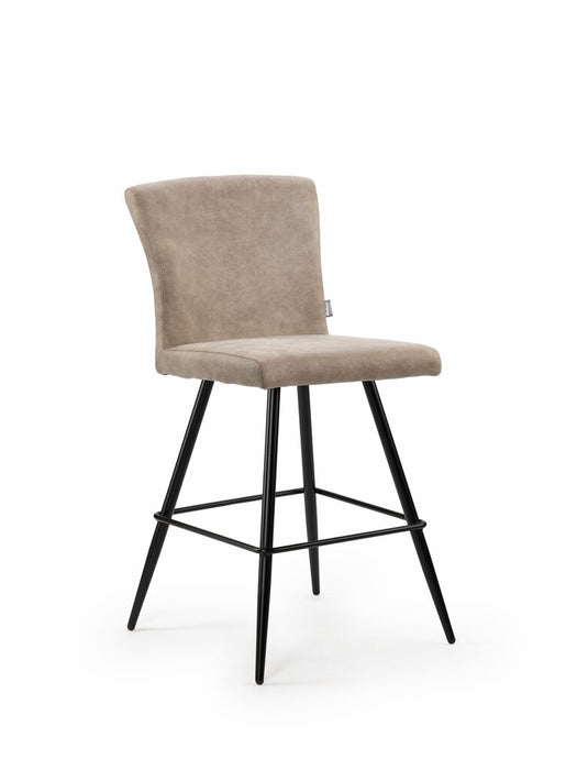 Naber | Buono 2KM, Hocker, Gestell schwarz matt, starr