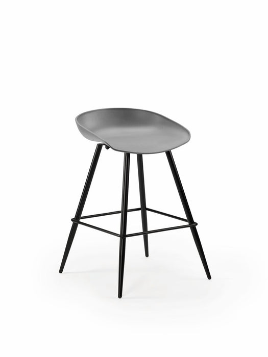 Naber Cup 2P, Hocker, Gestell schwarz matt, starr