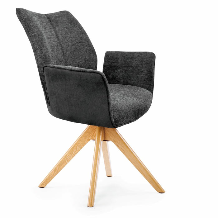 Naber Stella 1AS, Stuhl, Gestell Eiche, drehbar