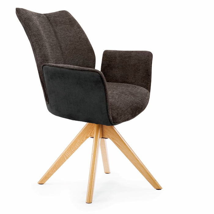 Naber Stella 1AS, Stuhl, Gestell Eiche, drehbar