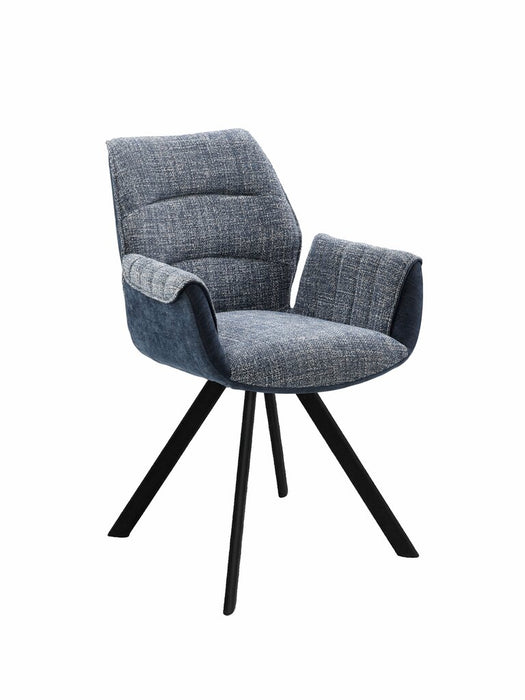 Naber Livaro 1AC, Stuhl, Gestell schwarz matt, starr, oval