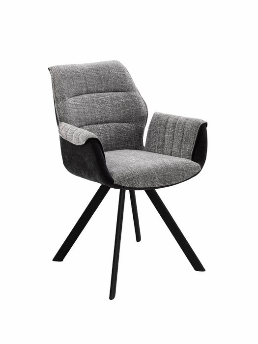 Naber Livaro 1AC, Stuhl, Gestell schwarz matt, starr, oval