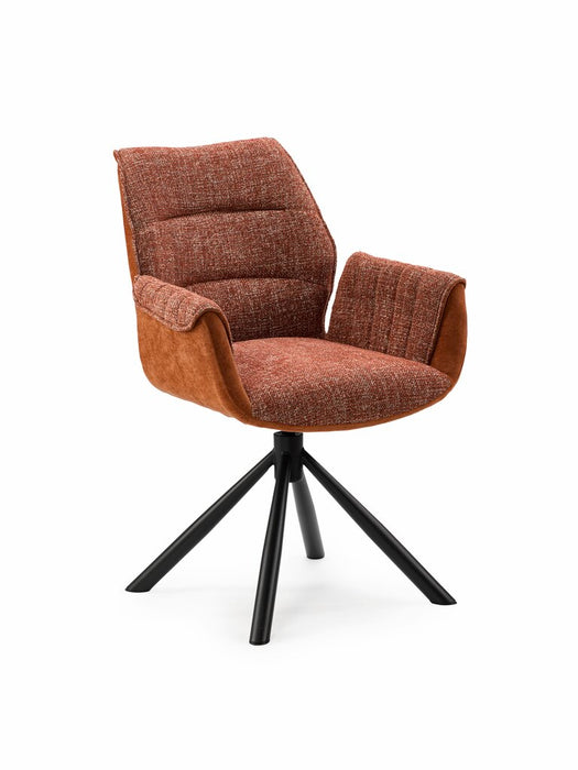 Naber Livaro 1AC, Stuhl, Gestell schwarz matt, drehbar, rund