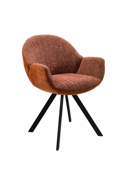 Naber Sitro 1AC, Stuhl, Gestell schwarz matt, starr, oval