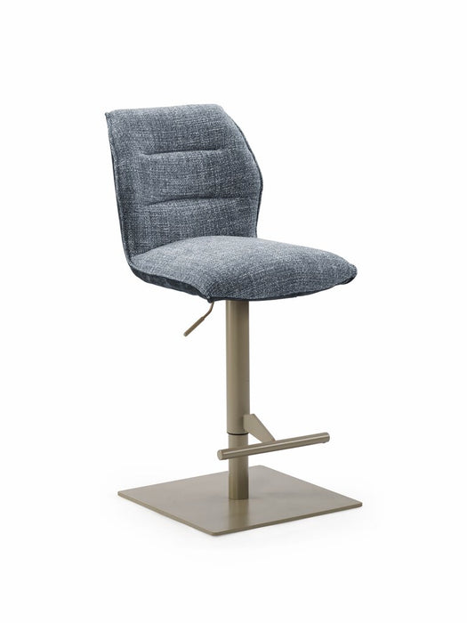 Naber Livaro C, Hocker, Gestell perlgraumetallic, eckig