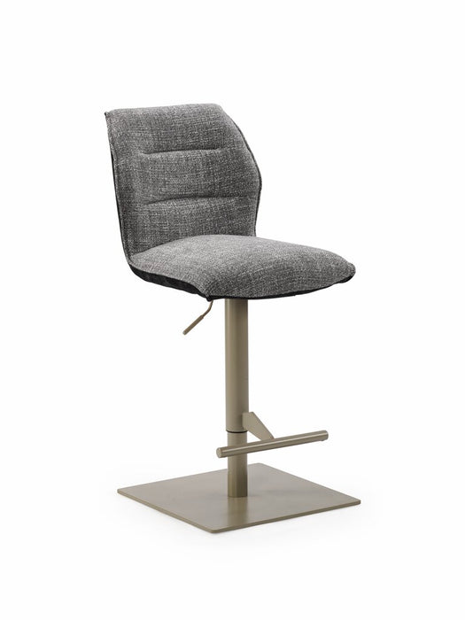 Naber Livaro C, Hocker, Gestell perlgraumetallic, eckig