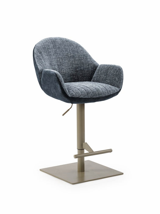 Naber Sitro AC, Hocker, Gestell perlgraumetallic, eckig