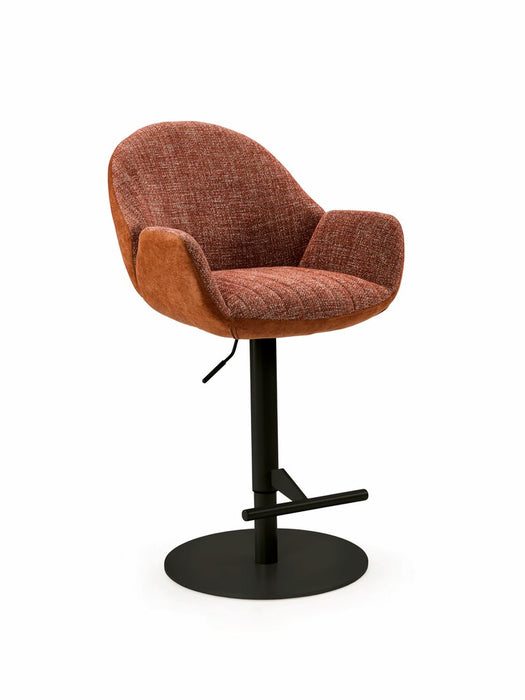 Naber Sitro AC, Hocker, Gestell schwarz matt, rund