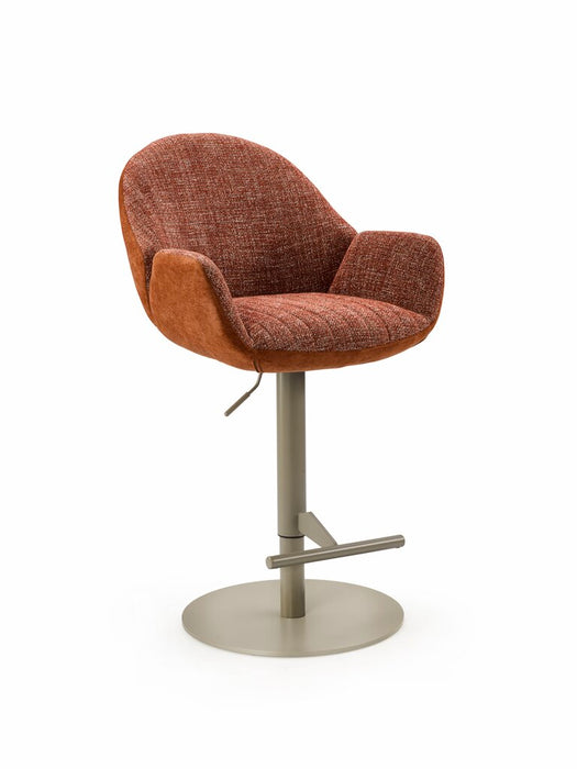 Naber Sitro AC, Hocker, Gestell perlgraumetallic, rund