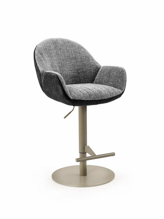 Naber Sitro AC, Hocker, Gestell perlgraumetallic, rund