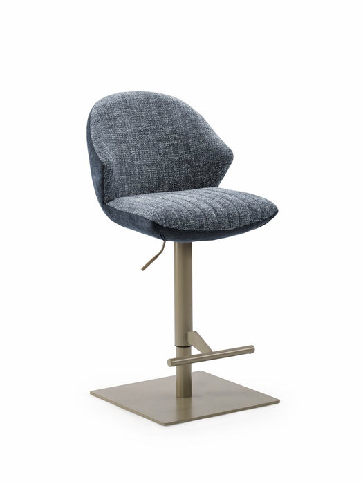 Naber Sitro C, Hocker, Gestell perlgraumetallic, eckig