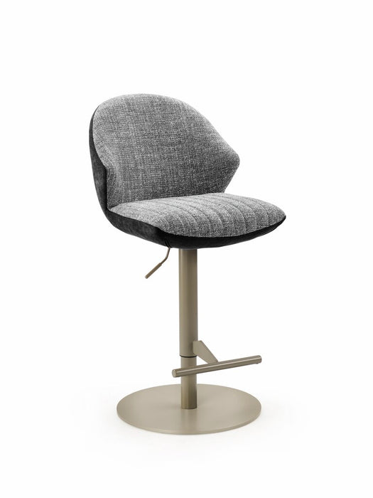 Naber Sitro C, Hocker, Gestell perlgraumetallic, rund